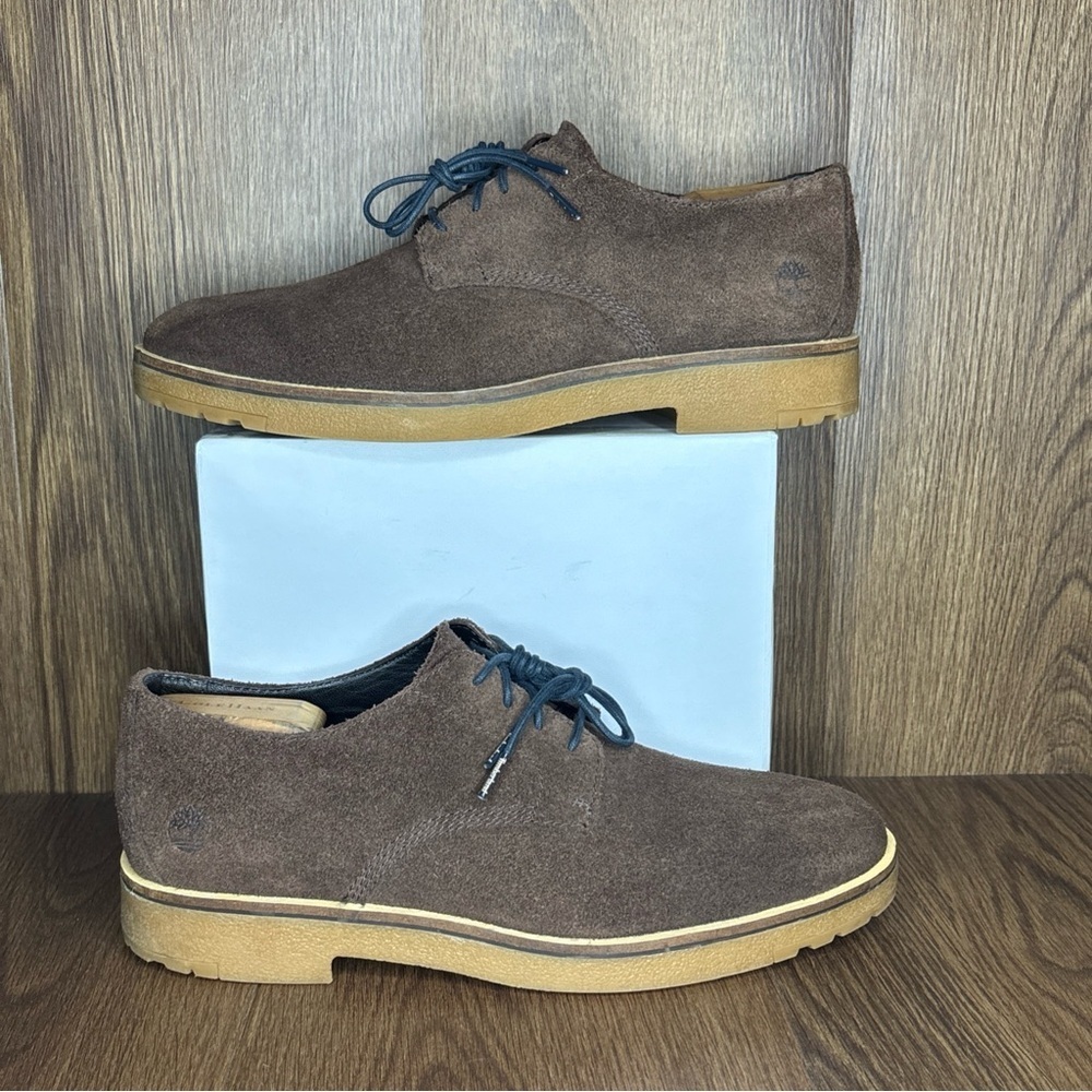 Timberland Brown Suede Men's Oxfords